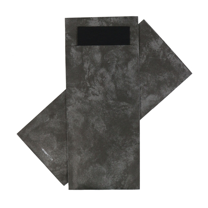 Bestekzakje iezzy 190x85mm zwart antr.(132.1023) - 0