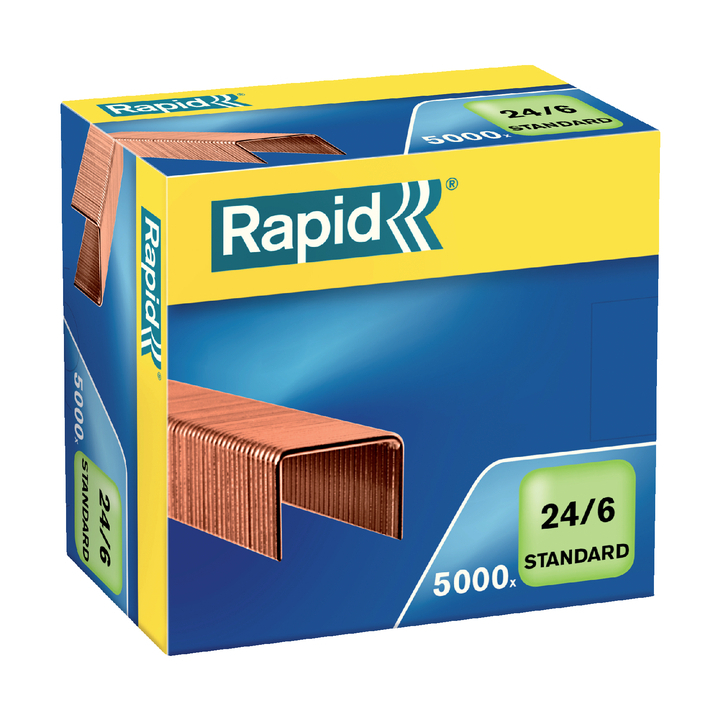 Nieten rapid blue 24/6 verkoperd 5000st - 0