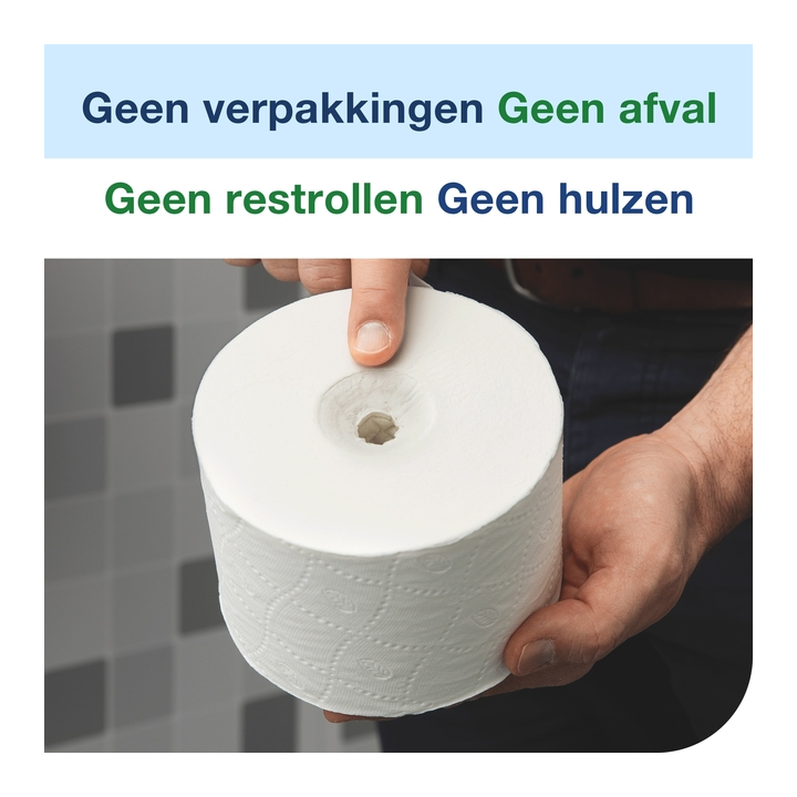 Toiletpapier tork t7 advanced 2laags 94m wit(472630) - 1