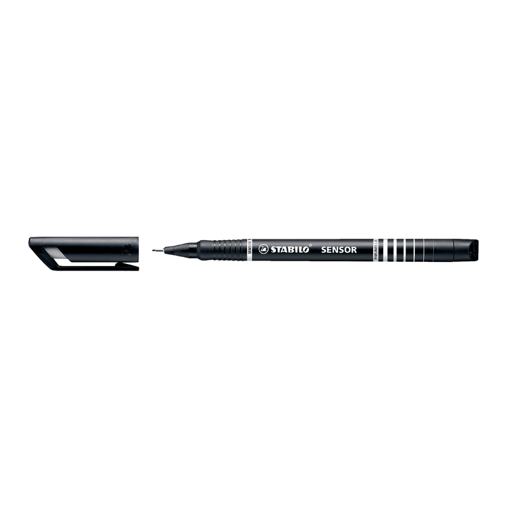 Fineliner stabilo sensor 189 zwart - 0