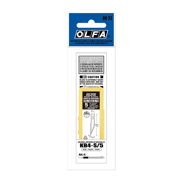 Reservemes olfa kb4-s/5 blis/5 - 0