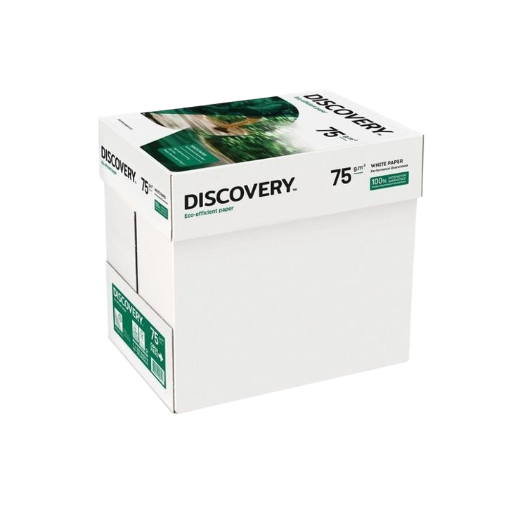 Discovery, A4, 75 grams, kopieerpapier, fastpack, wit (2500) - 0