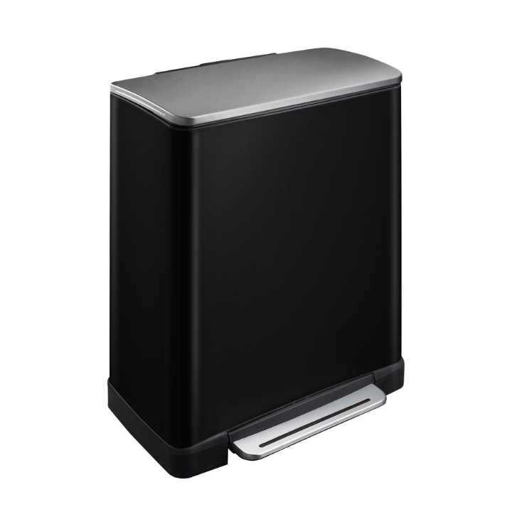 E-Cube EKO | Pedaalemmer | 50 Liter | Zwart Glanzend | VB 926850 - 0