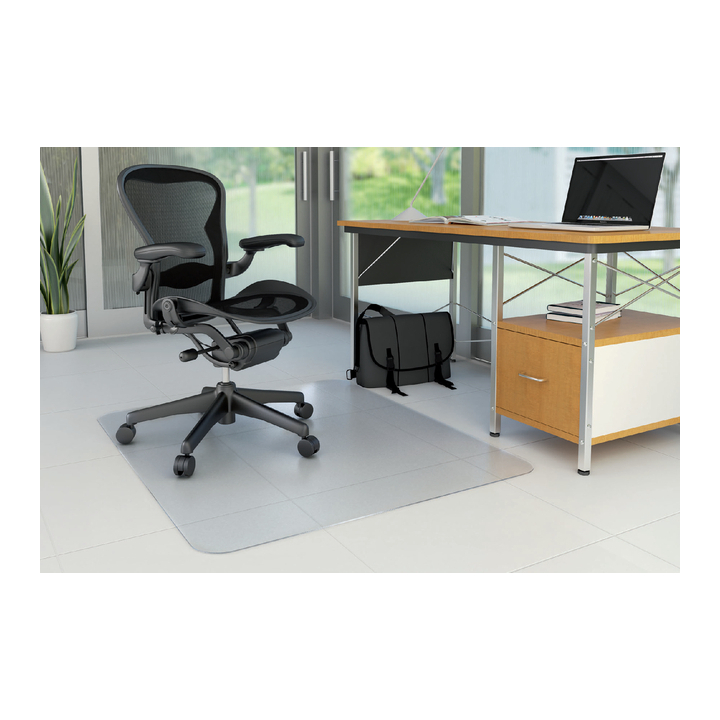 Stoelmat poly 90x120cm voor harde vloer 97100 - 0