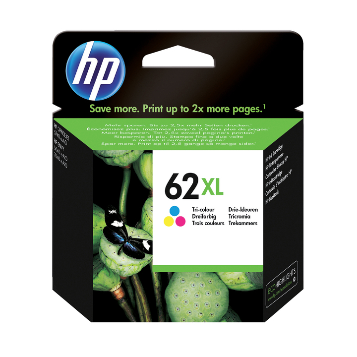 Inkcartridge hp 62xl c2p07ae kleur(c2p07ae) - 0