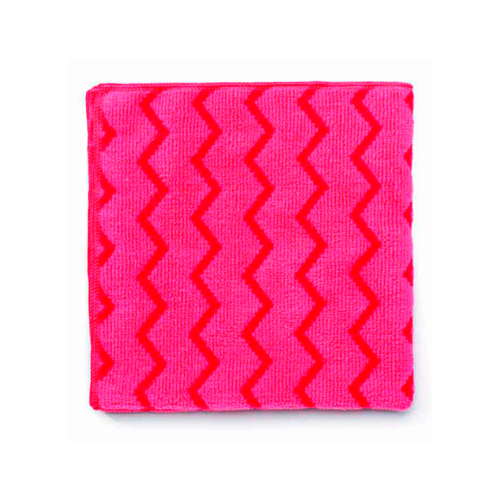 Rubbermaid Hygen, microveldoek, 20x20cm, rood, VB 000620 (1 stuk) - 0