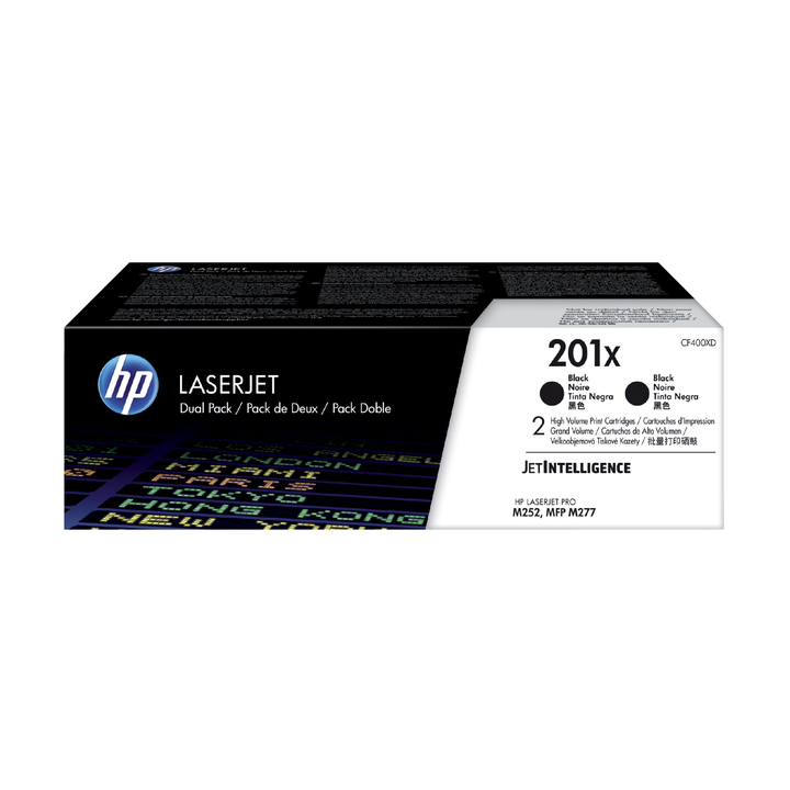 Tonercartridge hp 201x cf400xd 2.8k zwart(cf400xd) - 0