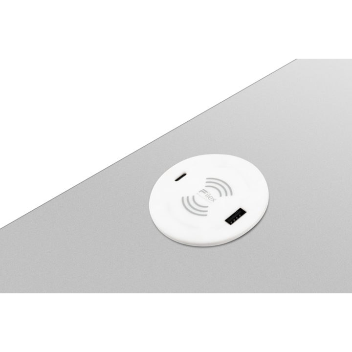 Filex, AC QI Power-Spot, 1x USB A+C, wit - 0