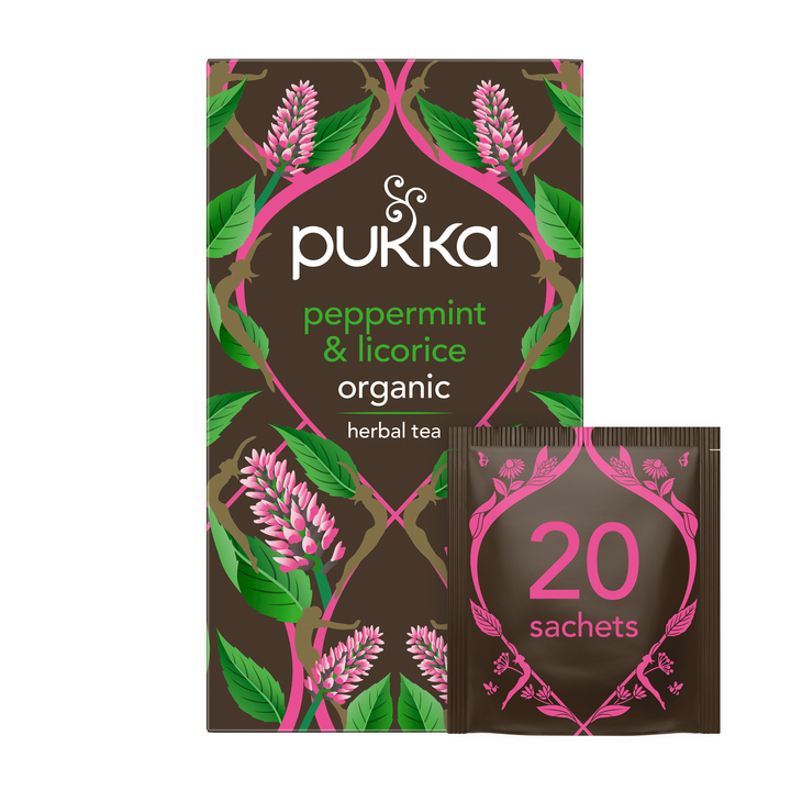 Thee pukka peppermint licorice 20 zakjes(68162097) - 1