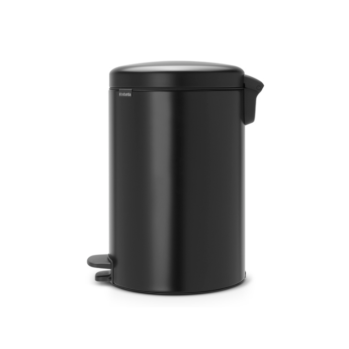 Brabantia, pedaalemmer, 20 liter, mat zwart, VB 114106 - 2