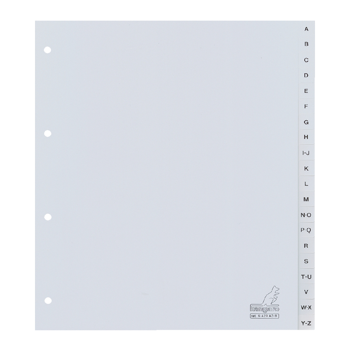 Tabblad kangaro g420az-b a4 4r a-z breed pp 20dlg(g420az-b) - 0