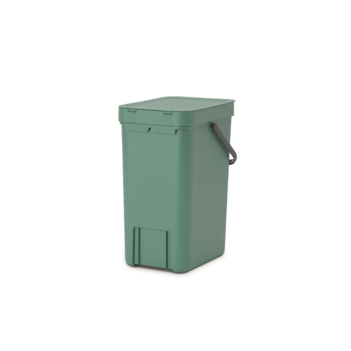 Brabantia, afvalbak sort & go, 12 liter, groen, VB 2132803 - 2