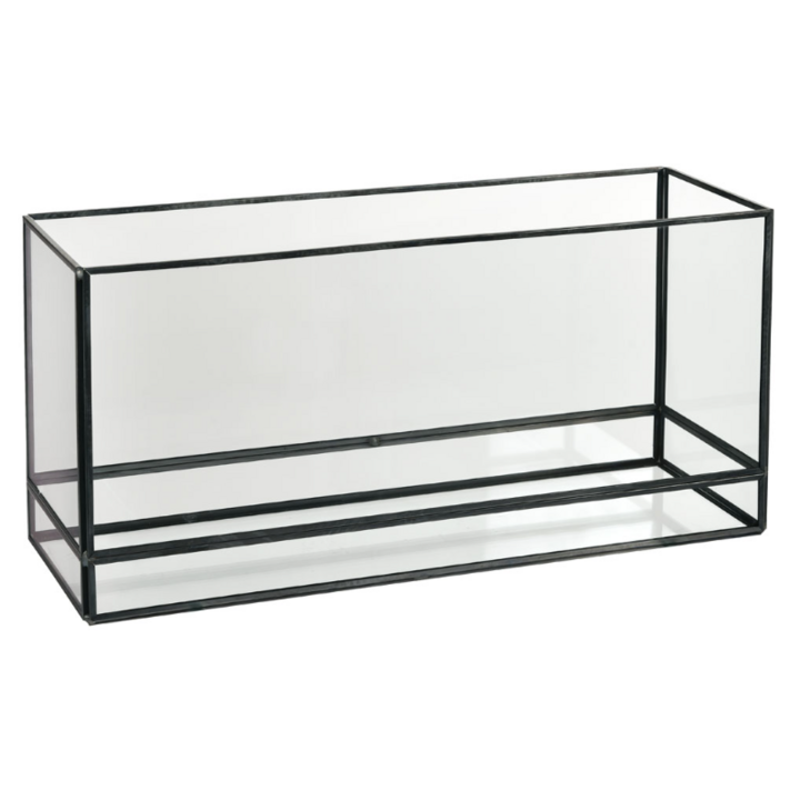 Duni | LED-lamphouder | 350x120x170mm | Kandelaar Capella Black | 206442 (2 stuks) - 0