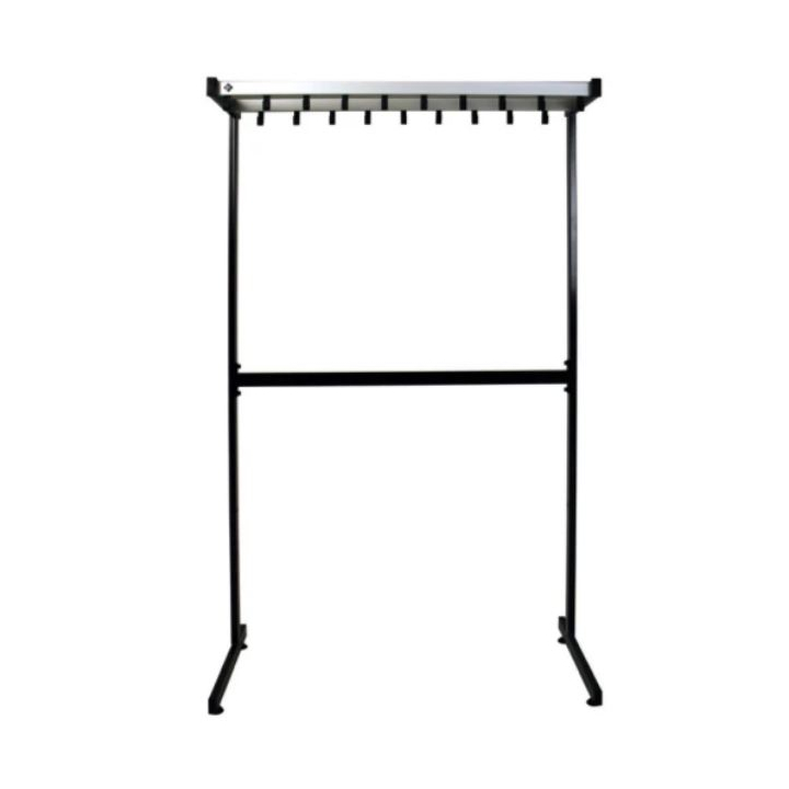 Pro-Line, garderoberek, 19-haaks, grijs/zwart, VB 184132 - 1