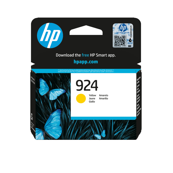 Inktcartridge hp 4k0u5ne 924 geel(4k0u5ne#ce1) - 0