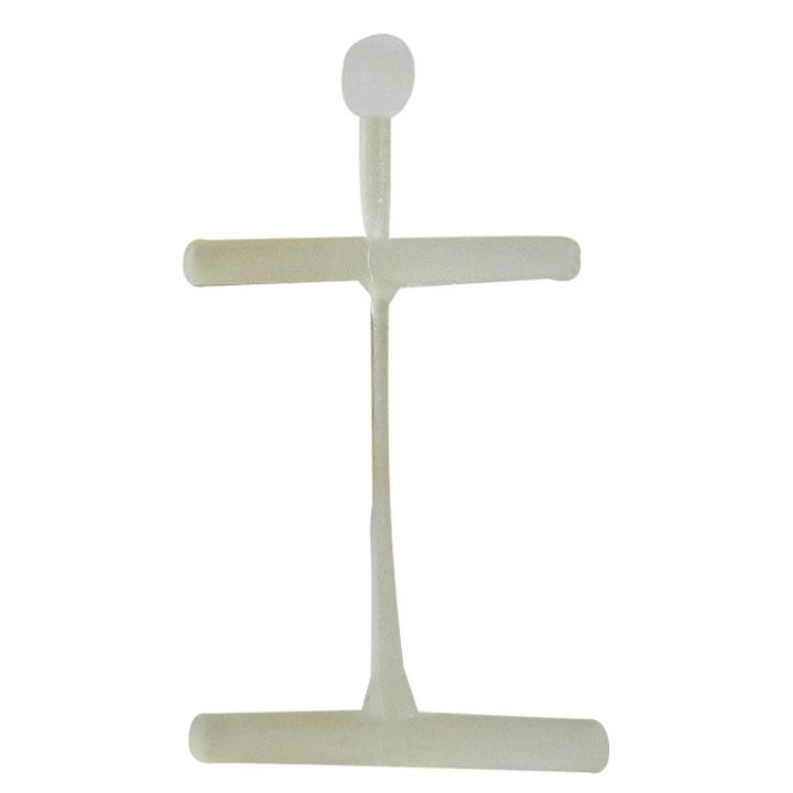 Textiel pins, nylon, 15mm, fijn (5000 stuks) - 0