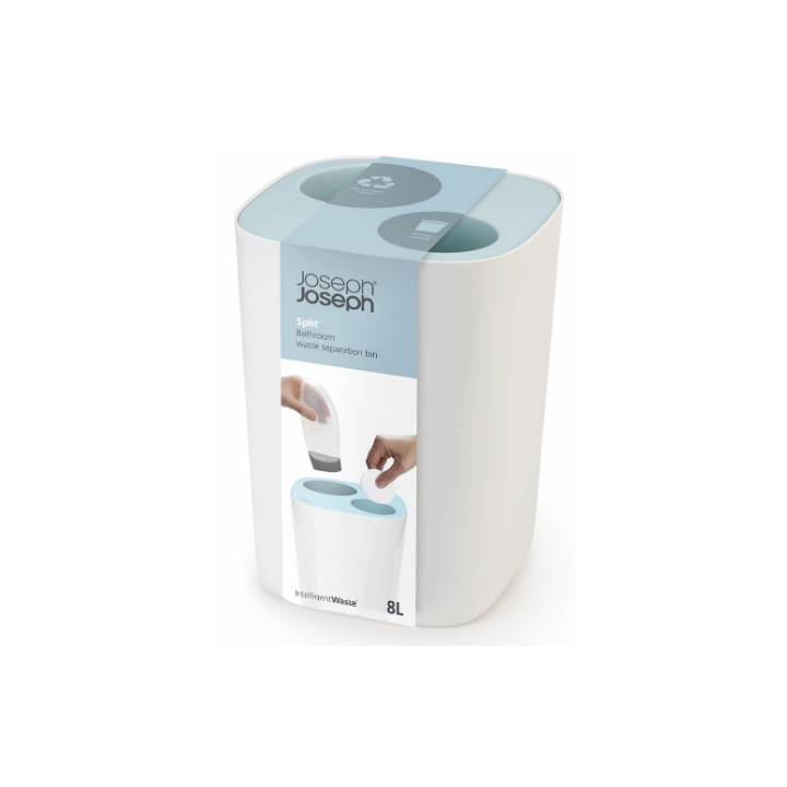 Joseph Joseph, Split afvalemmer, 8 liter, blauw, VB 705058 - 0