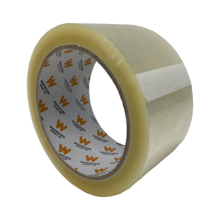 Weststrate Tape, PP/Hotmelt, 50mm x 66m, transparant - 0