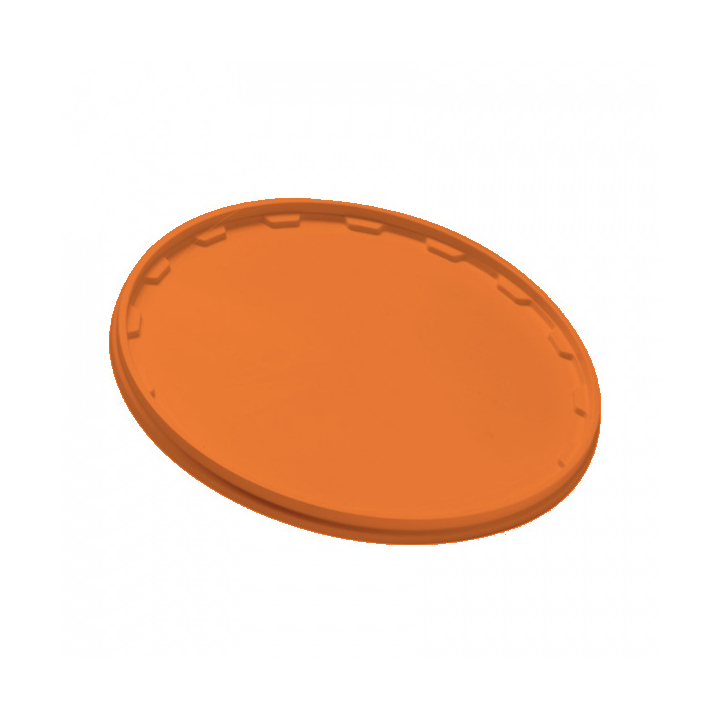 Deksel rond, PP, Ø293mm, t.b.v. V440075, oranje (990 stuks) - 0
