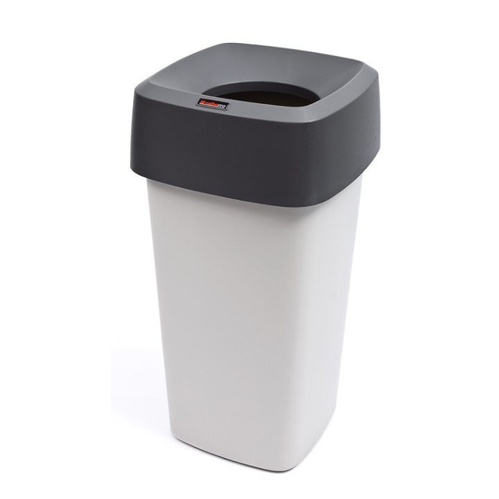 Modo | Vierkante Afvalbak | 60 Liter | Grijs | VB 157881 - 0