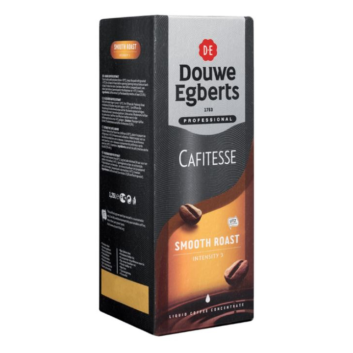Douwe Egberts, koffie, 1250 ml, cafitesse smooth roast, 4019327 (1 stuk) - 0