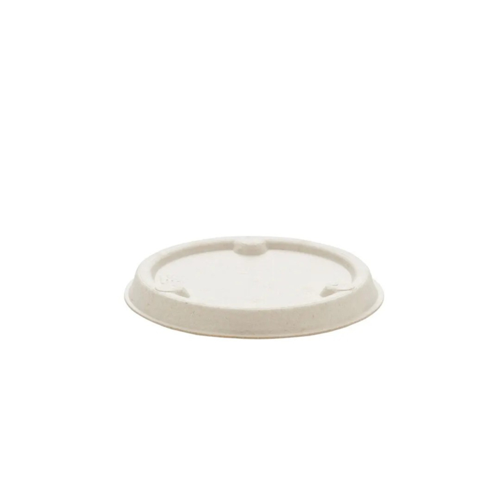Deksel tbv sausbakje, 6cm, suikerriet (2000 stuks) - 0