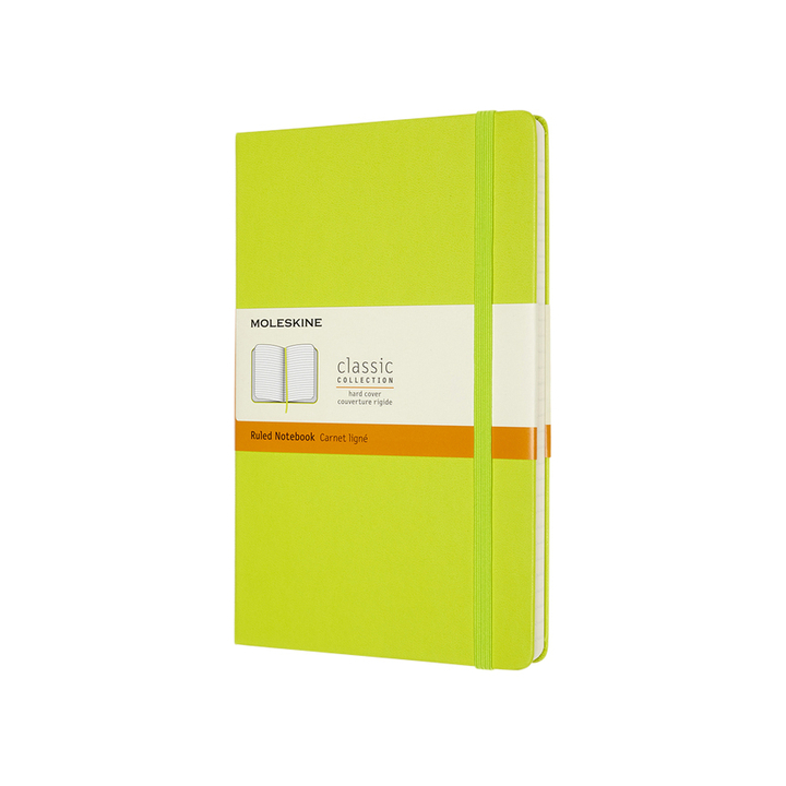 Notitieboek moleskine large 130x210 ln hc lem gn(qp060c2) - 0