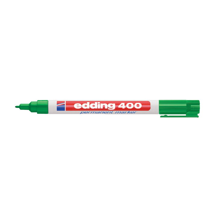 Viltstift edding 400 perm rond 1mm groen - 0