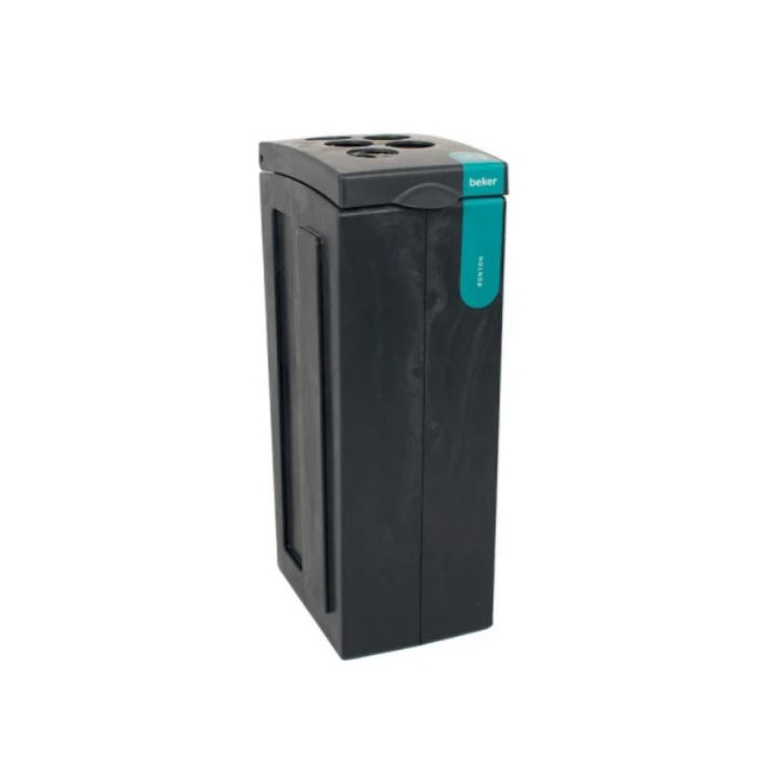 Bonton Original, modulaire afvalscheidingsbak, 70 liter, grijs, VB 193547 | afvalstroom bekers - 0