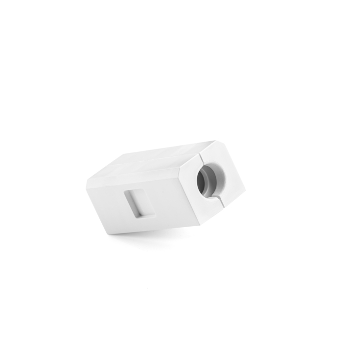 Filex, QI Power-Spot kabeldoorvoer module, wit - 0