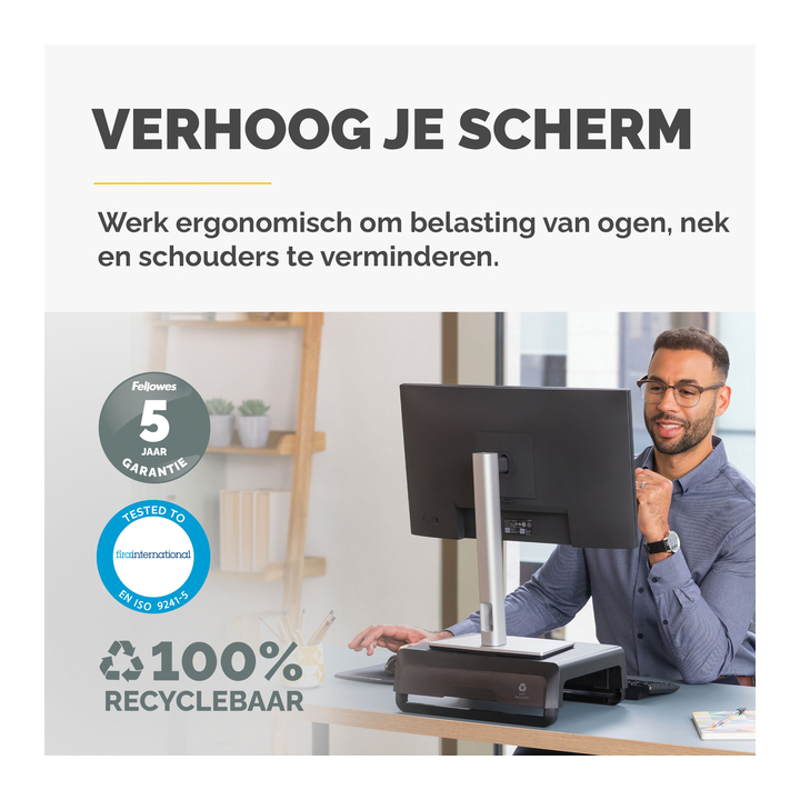 Monitorstandaard fellowes breyta zwart(100016560) - 3