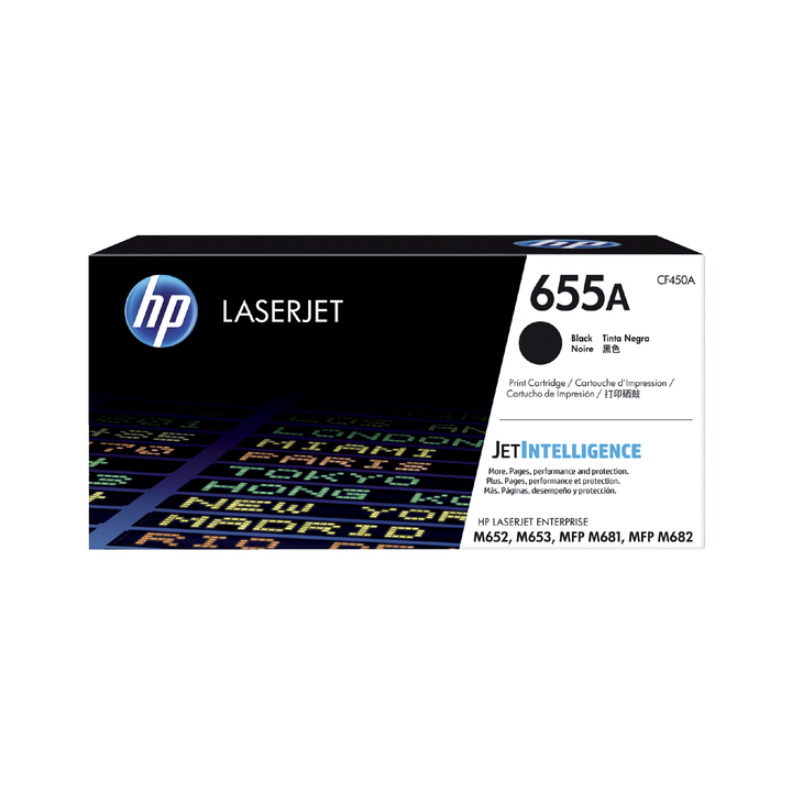 Tonercartridge hp 655a cf450a 12.5k zwart(2813439) - 0