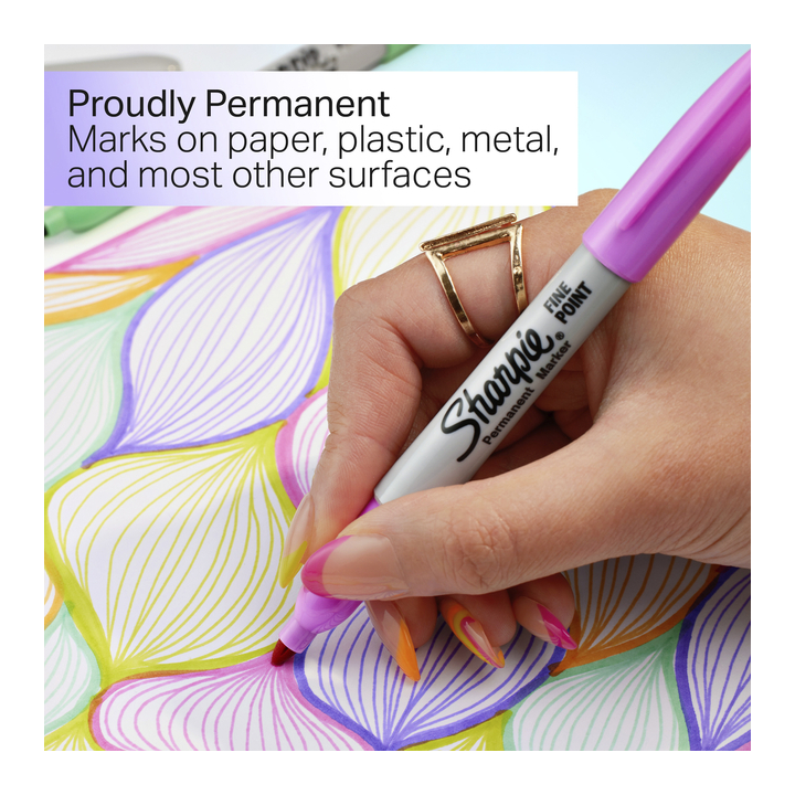 Viltstift sharpie glampop f 24st assorti(2198779) - 3