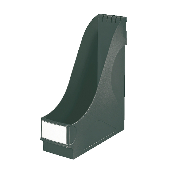 Tijdschriftcassette leitz 2425 a4 hoog zwart - 0