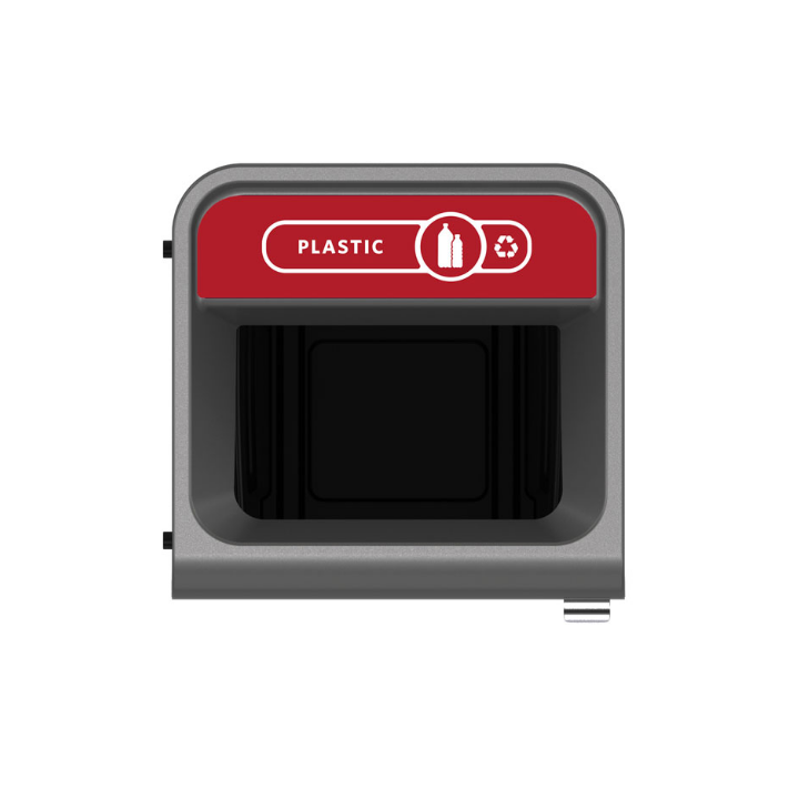 Rubbermaid Configure, modulaire afvalscheidingsbak, 87 liter, VB 500077 | plastic Engels - 1