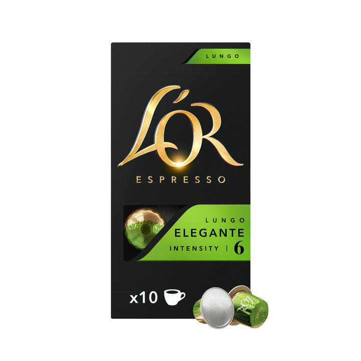 Koffiecups l'or espresso lungo elegante 10 stuks(4028596) - 0
