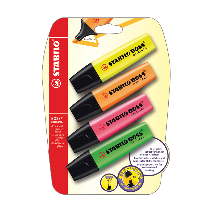 Markeerstift stabilo boss ass - 0