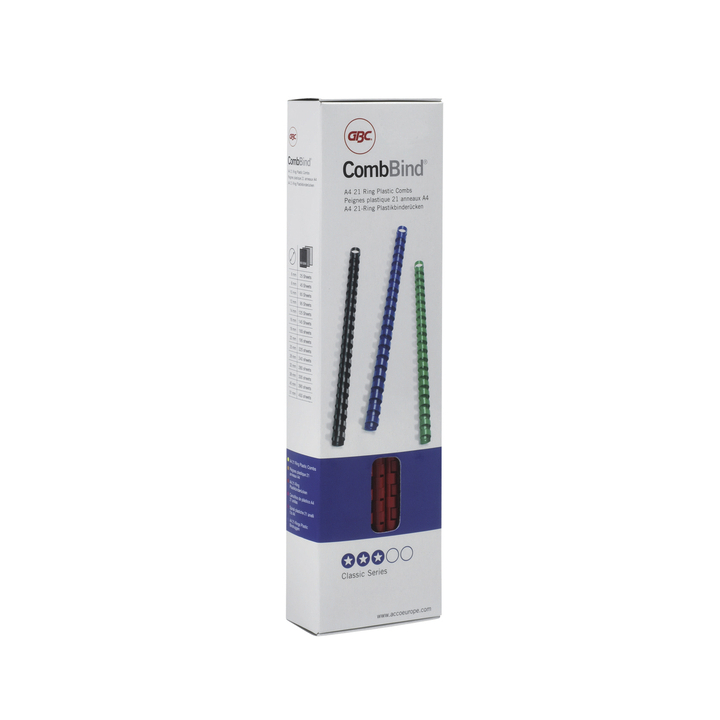 Bindrug gbc 6mm 21r rood - 0