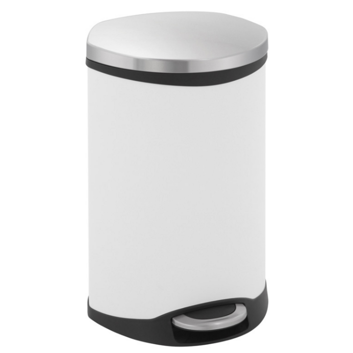 Shell Bin EKO, pedaalemmer, 18 liter, wit, VB 921818 - 0