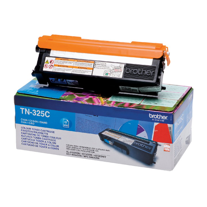 Toner brother tn-325c blauw 3.5k(tn-325c) - 0