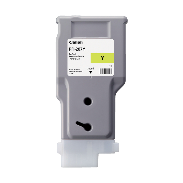 Inkcartridge canon pfi-207 300ml geel(2637684) - 0