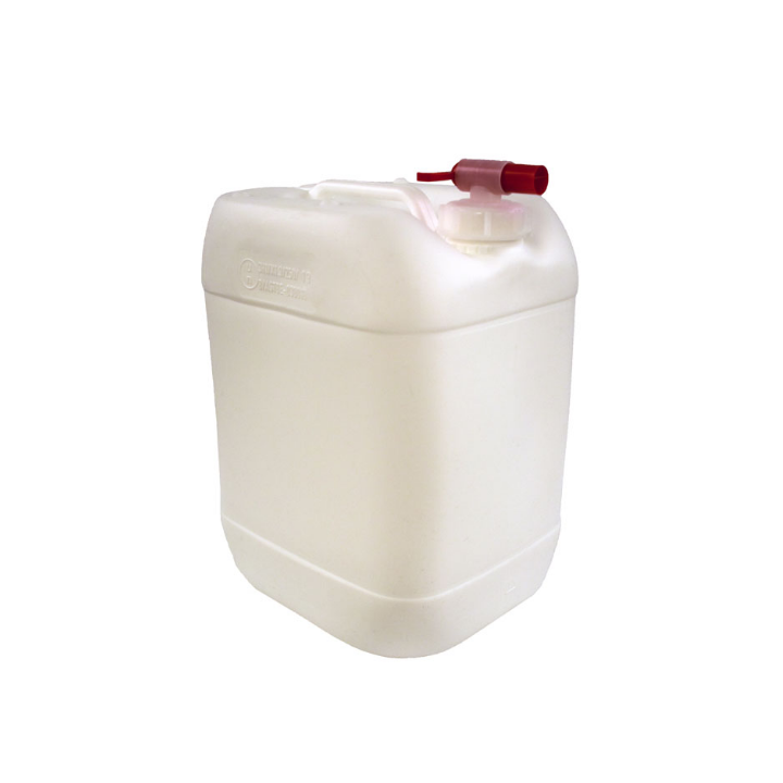 Jerrycan Met Kraandop | 10 Liter | Wit | VB 192717 (4 stuks) - 0