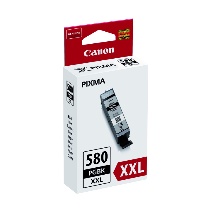 Inkcartridge canon pgi-580xxl zwart(1970c001) - 0