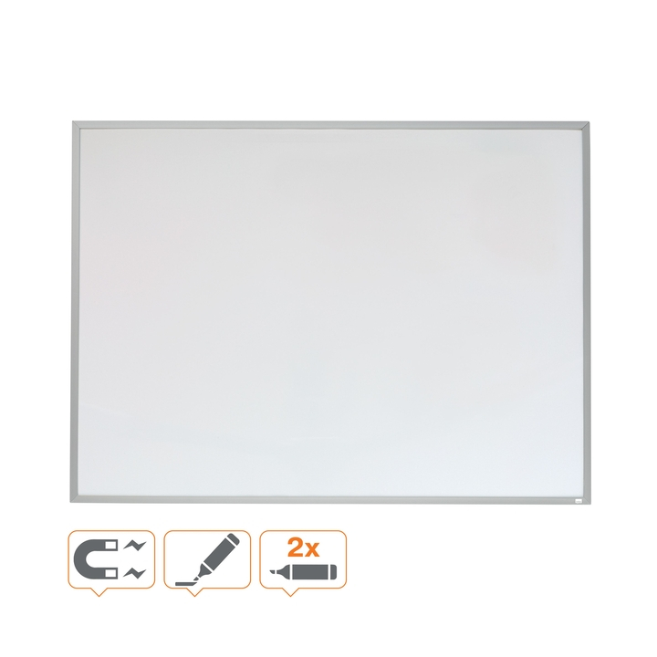 Whiteboard nobo 58.5x43cm gelakt aluminium(1903777) - 1