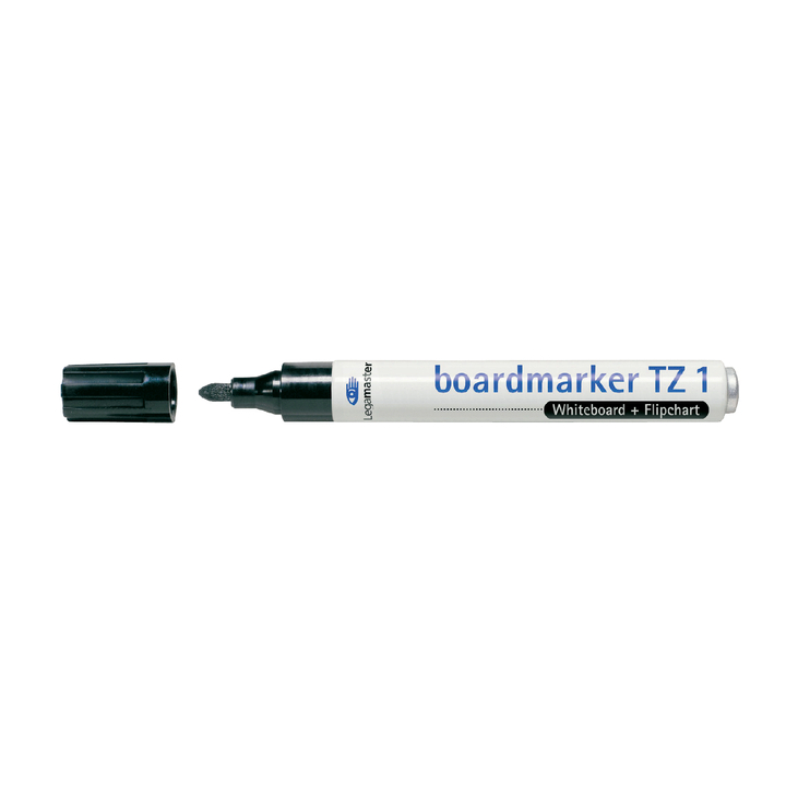 Viltstift lega tz1 whiteboard rond 1-3mm zwart - 0