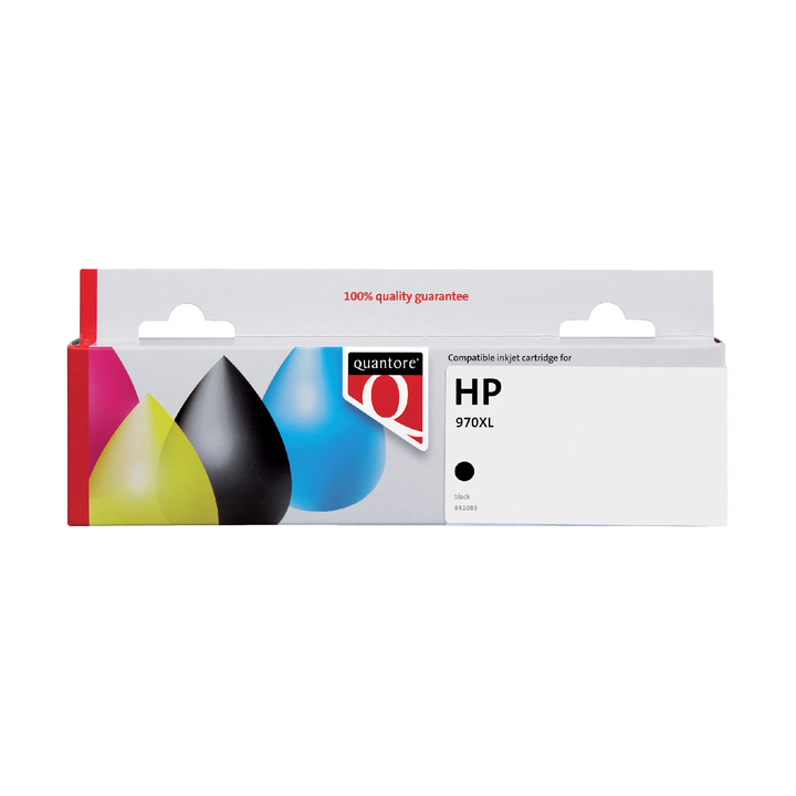 Inkcartridge Quantore alternatief tbv hp 970xl cn625ae zwart - 0