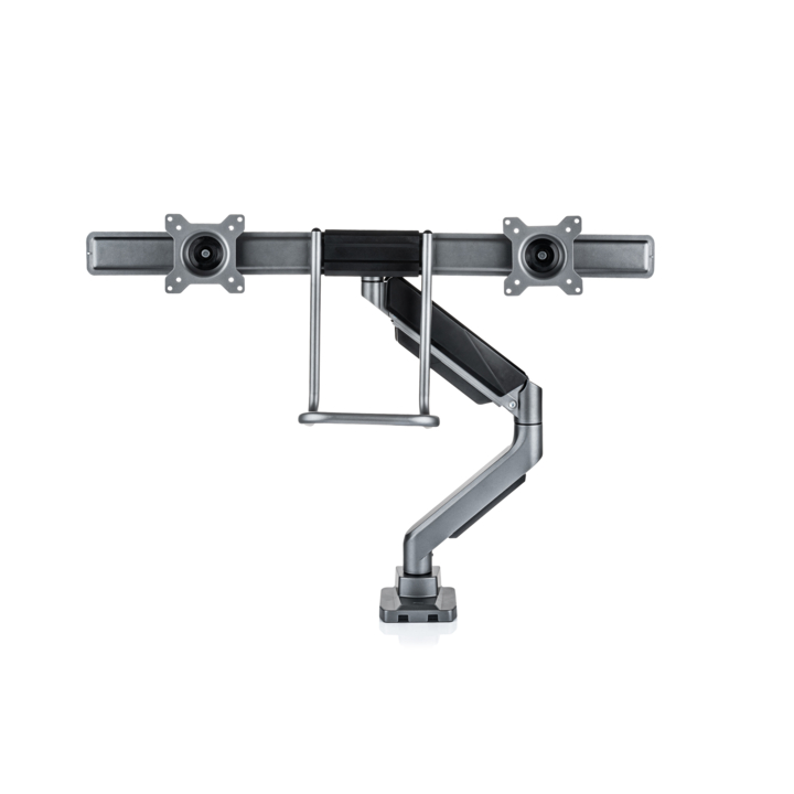 Filex, Swing dubbel monitorarm, grijs - 0