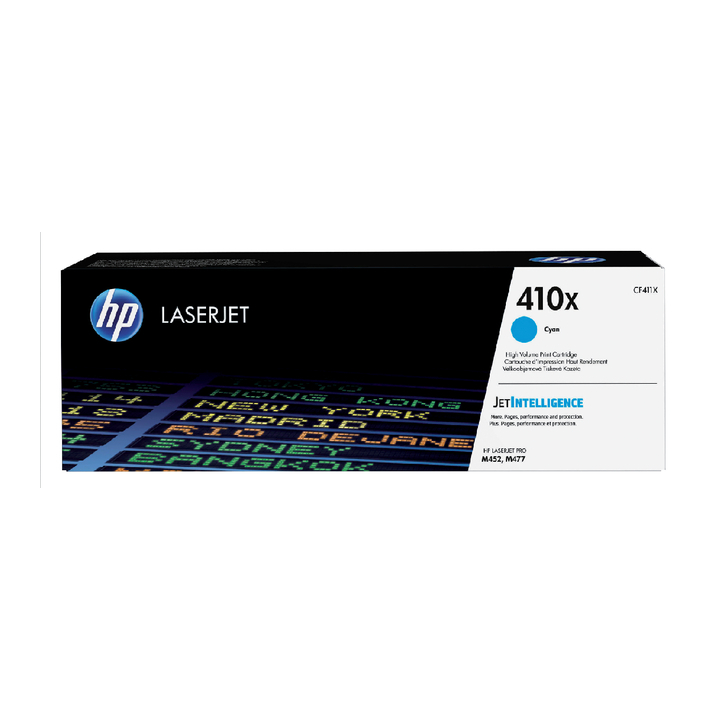Tonercartridge hp 410x cf411x 5k blauw(cf411x) - 0