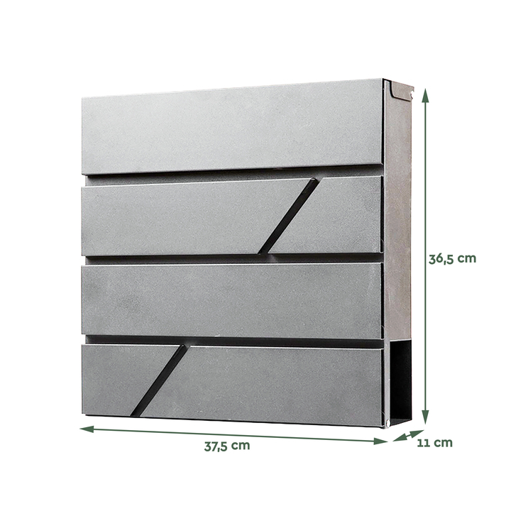Brievenbus brasq pb200 deluxe rvs(8602615) - 1