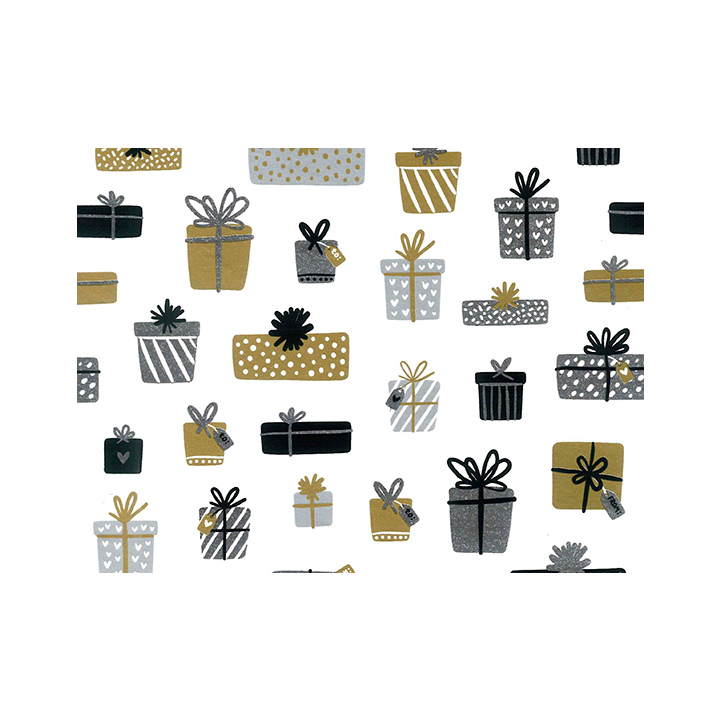 Cadeaupapier, 50cm x 200m, coated, R77403B - 0